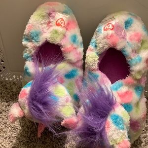 Ty unicorn slippers
